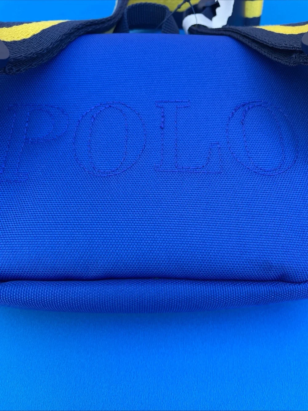 Polo Ralph Lauren Colorblock Bag Fanny Pack NWT Red, Blue, Yellow